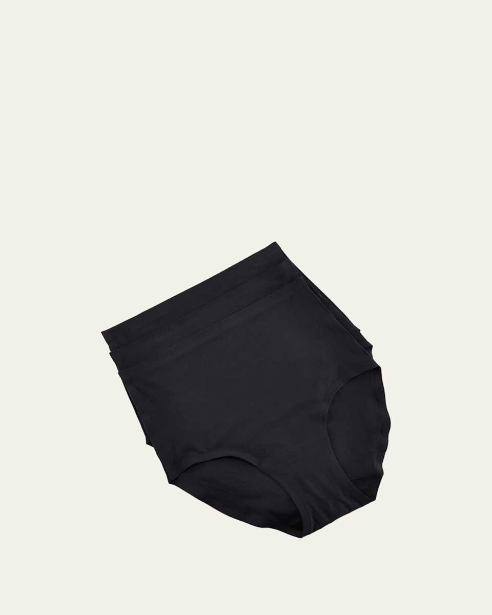 Soft Stretch High-Waist Seamless Regular Briefs - 3 Pack
